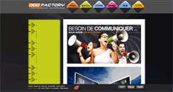 Desktop Screenshot of docfactory.fr