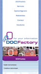 Mobile Screenshot of docfactory.nl
